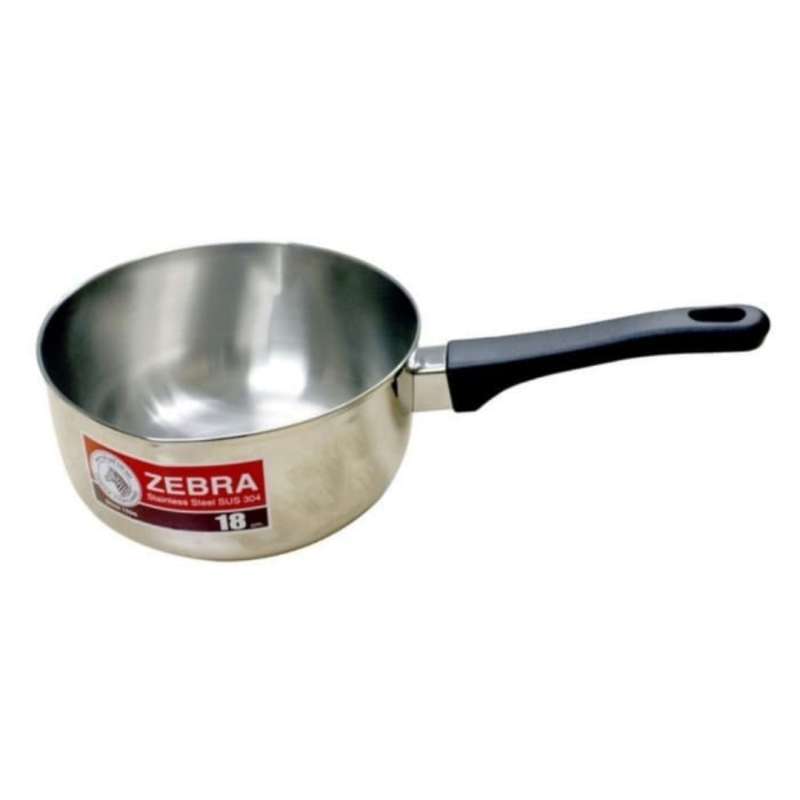 Jual Panci Susu Panci Indomie Sauce Pan Stainless Steel Zebra di Seller