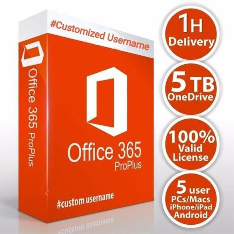 Jual Microsoft Office 365 Pro Plus 5 TB OneDrive [Lifetime