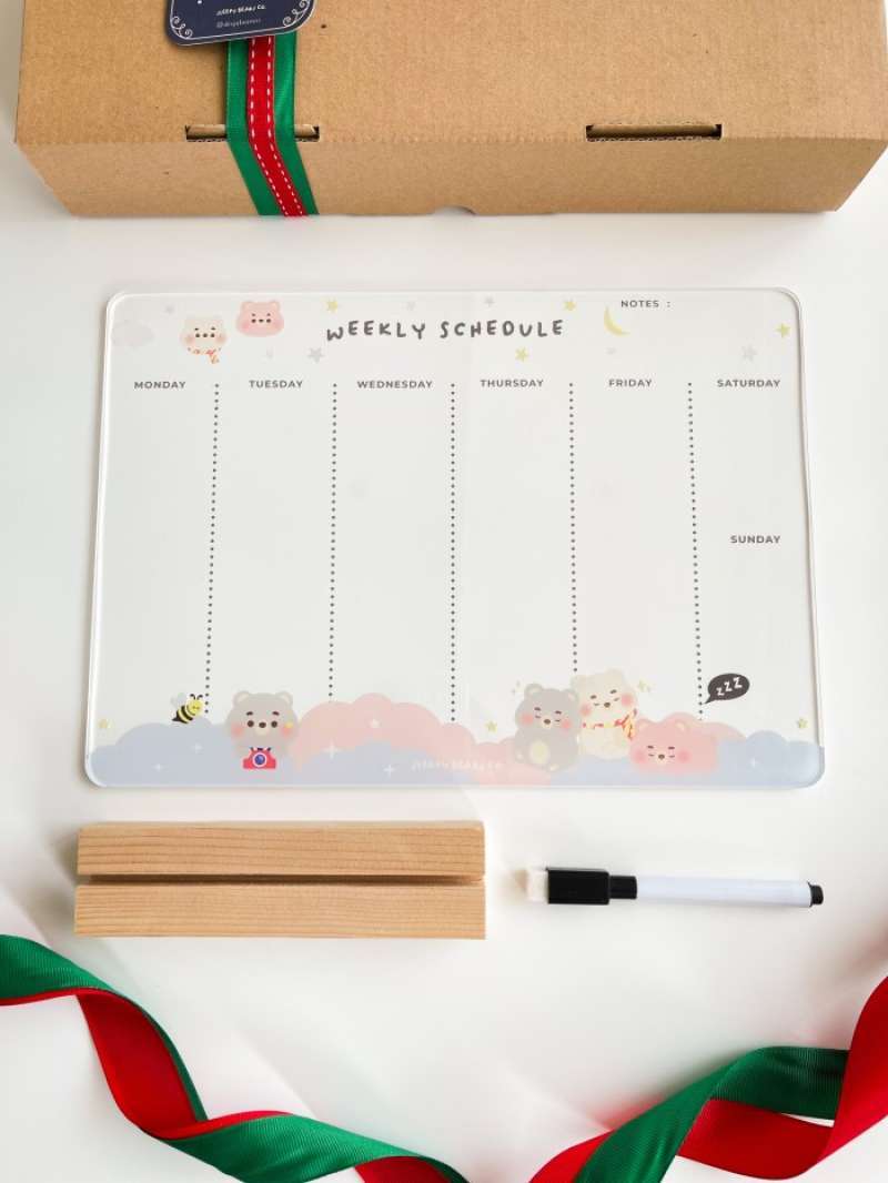 Week Schedule Box Jual Weekly Schedule Board Original Harga Termurah Maret 2024 | Blibli