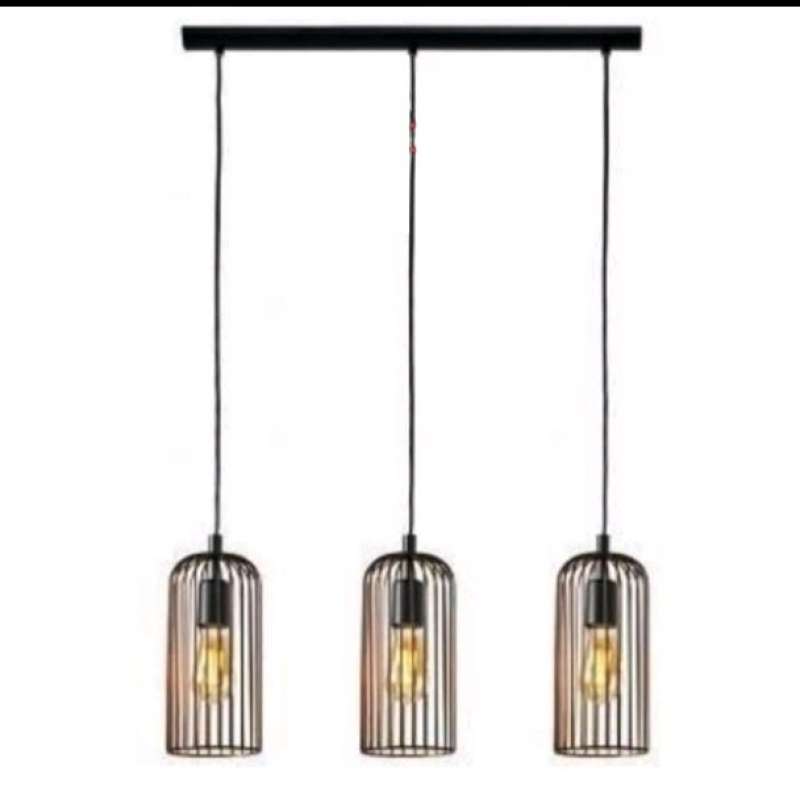 Jual Lampu gantung hias minimalis type sangkar di Seller Dekor home ...