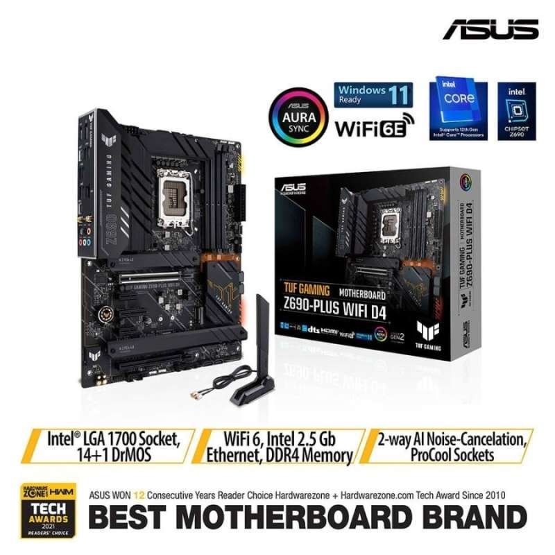 Jual Motherboard Asus Tuf Gaming Z690 Plus Ddr4 Lga1700 Di Seller Komputermedan Official Store
