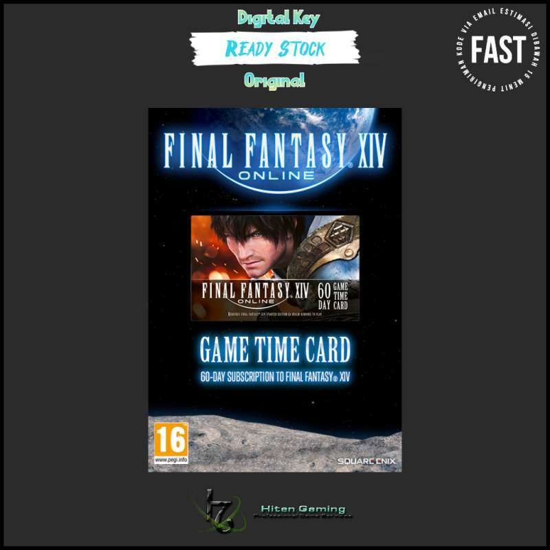 Jual Final Fantasy XIV Online 60 Days Game Time Card [EU] di Seller