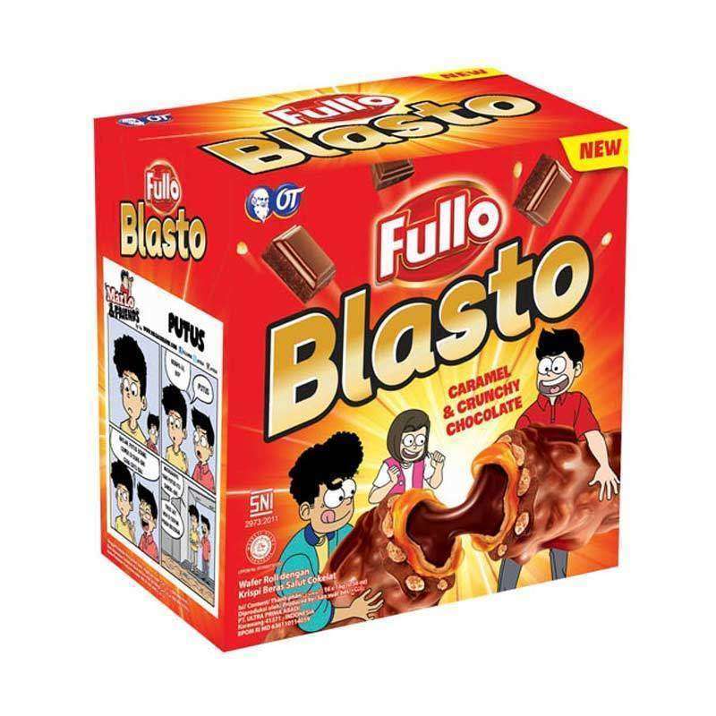 Jual FULLO Blasto Coklat [15 g] isi 16 pcs di Seller thio aneka snack ...