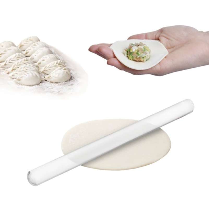Roll Roti Alat Promo POMPON Dough Pin Roller Alat Roller Adonan Roti Kue Bread Roller ...