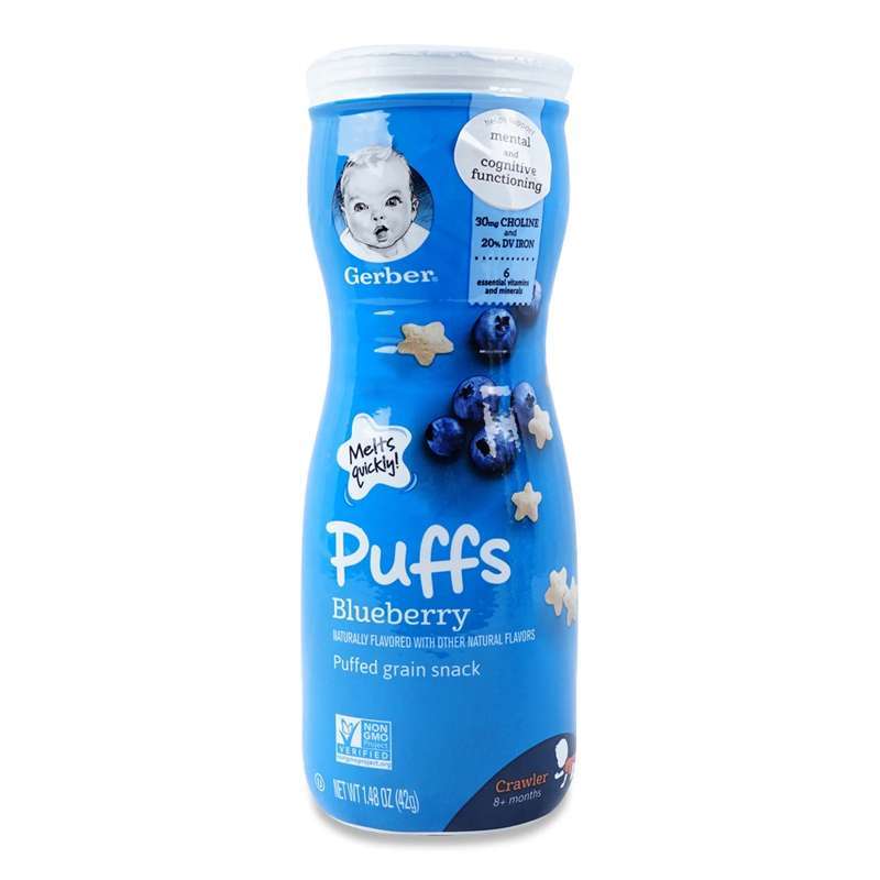 Jual Gerber Graduates Baby Puffs Blueberry 42g di Seller BisQuitto Shop