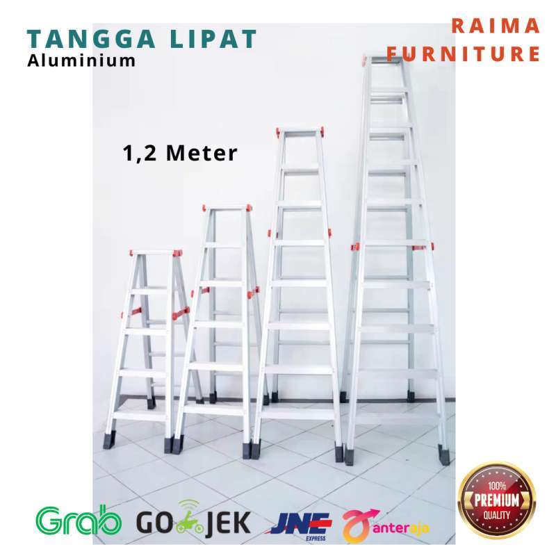 Promo Tangga Lipat Aluminium Original Tangga Lipat Termurah Tangga
