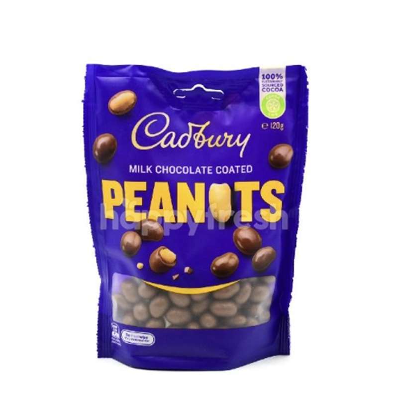 Jual Cadbury Milk Chocolate Coated Peanuts 120g di Seller BisQuitto MY