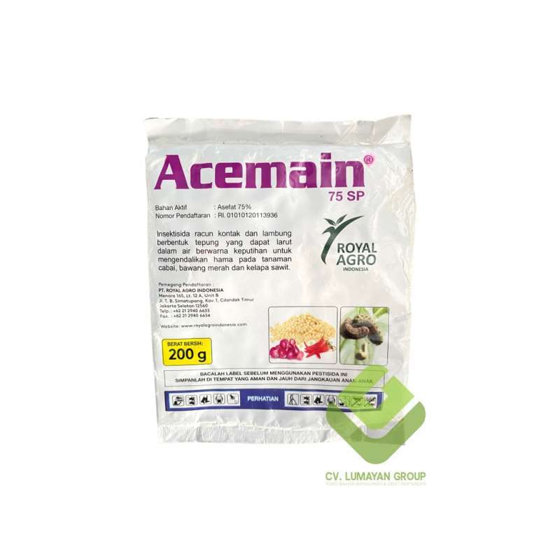 Jual Insektisida Acemain 200gr Royal Agro Pengendali Hama Tanaman di ...