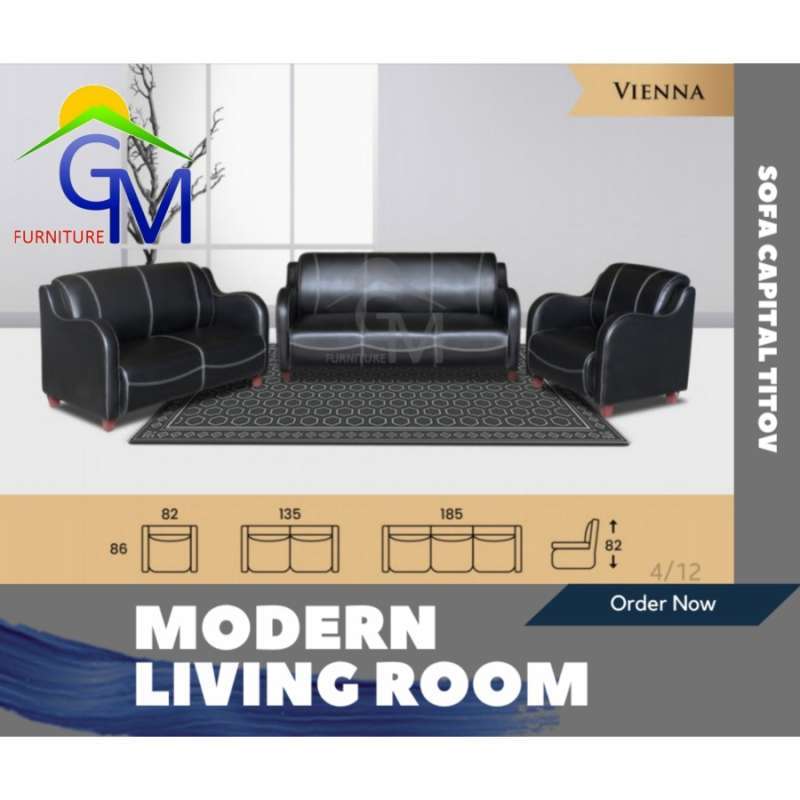 Jual Sofa Vienna / Sofa Capital / Sofa Titov / Sofa 321 / Sofa Murah