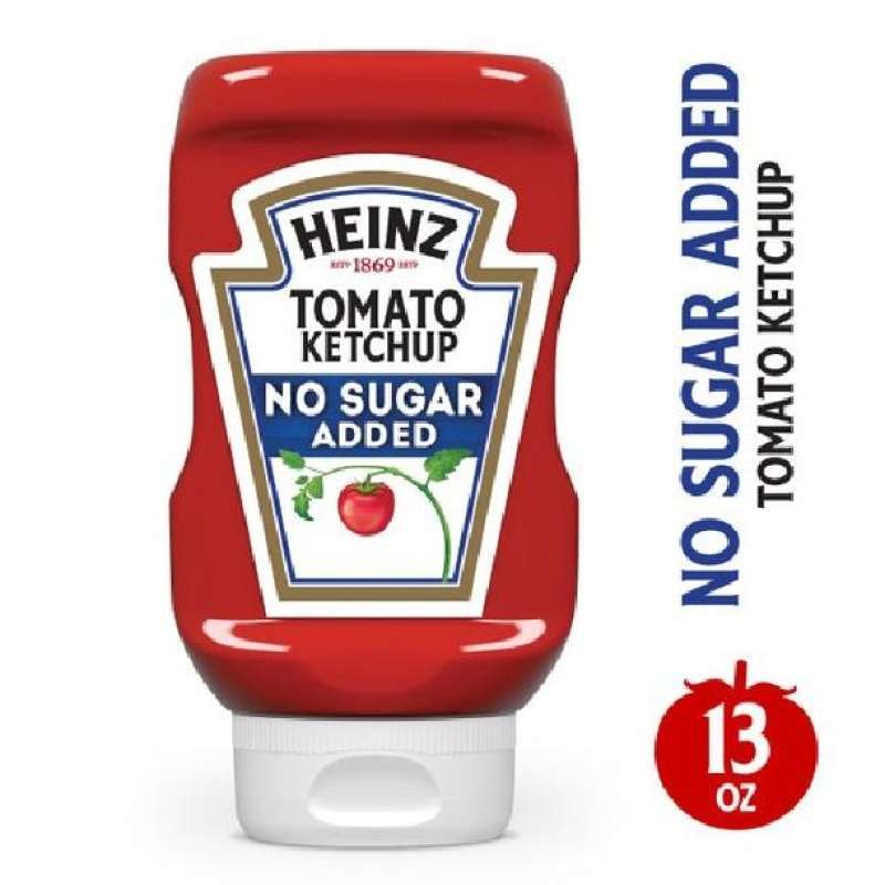 Jual HEINZ TOMATO KETCHUP NO SUGAR ADDED 369 GR di Seller