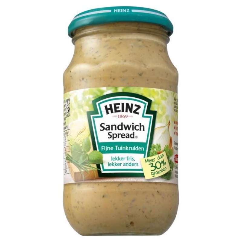 Jual HEINZ SANDWICH SPREAD FIJNE TUINKRUIDEN SALAD DRESSING 300GR