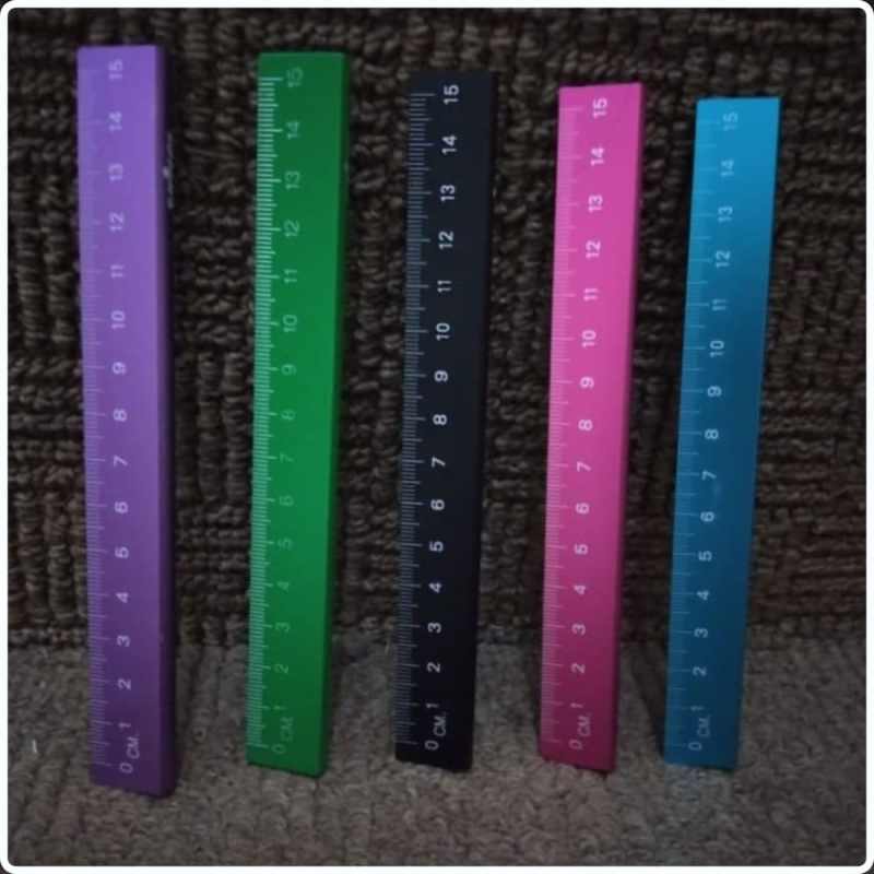 Smiggle Triangle Ruler Jual Smiggle Metallic Ruler 15Cm - Penggaris Besi Smiggle Kode 077 di ...