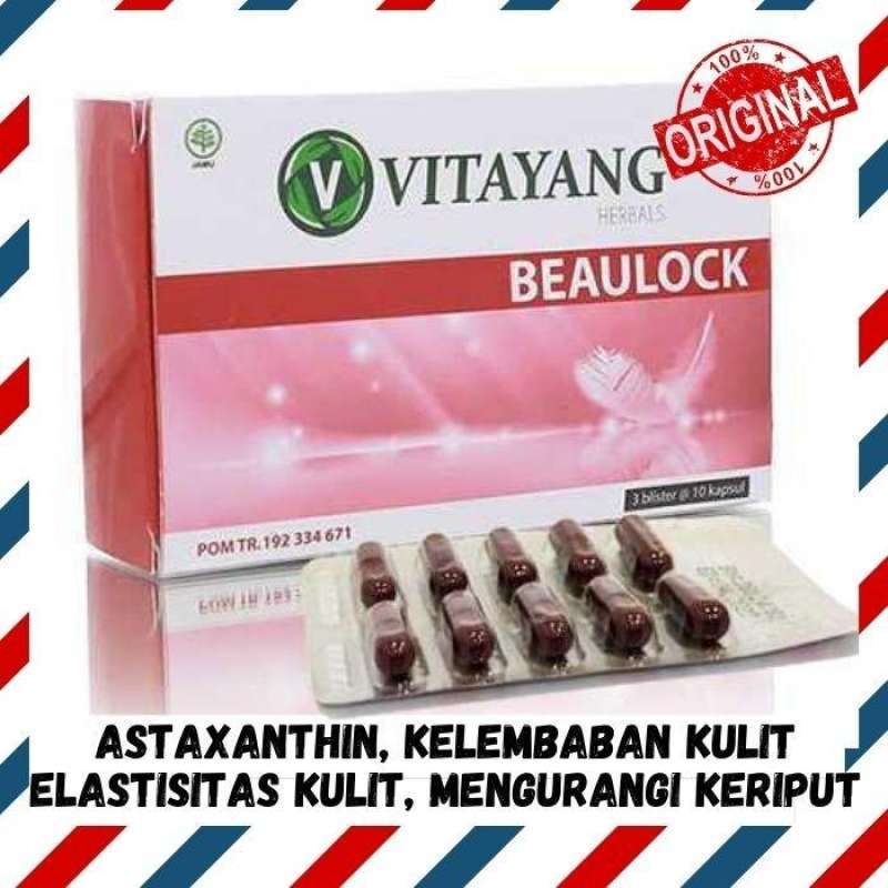 Jual vitayang beaulock astaxanthin 6000 Kali Lebih Kuat Dari Vitamin
