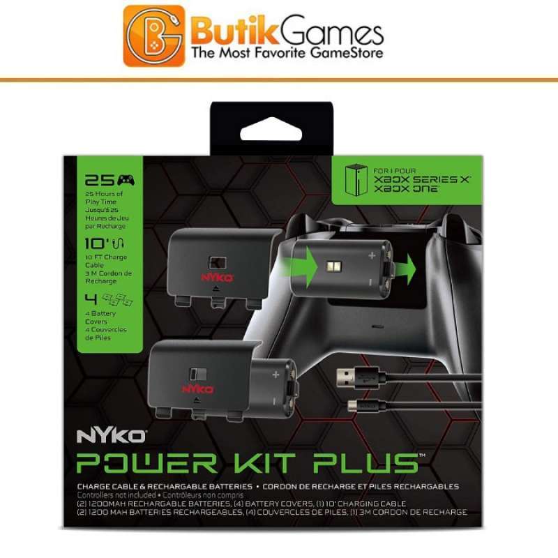 Jual Nyko Power Kit Plus Baterai Battery Pack Xbox Series Xs Xbox One