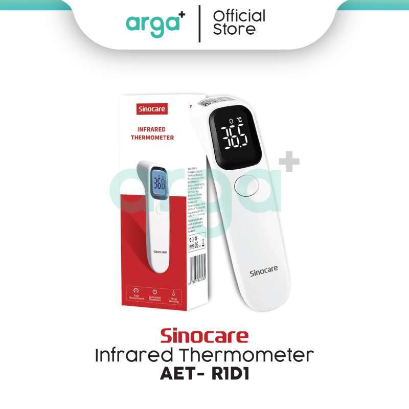 Jual Sinocare Infrared Thermometer AETR1D1 Termometer Infrared di