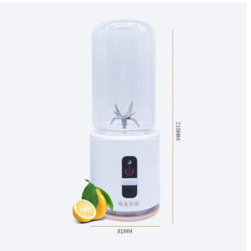 Mini Blender Et Extracteur De Jus Portable - 380 Ml, Violet, électrique - Parfait Pour Smoothies Et Jus à Emporter