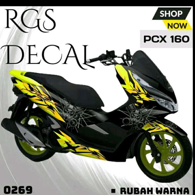 Jual Decal Stiker nmax berbagai tahun bisa custom Old Elegan Custom