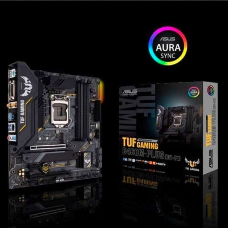 Promo Motherboard Asus Tuf Gaming B460M Plus Wifi(Intel Lga 1200 Gen10