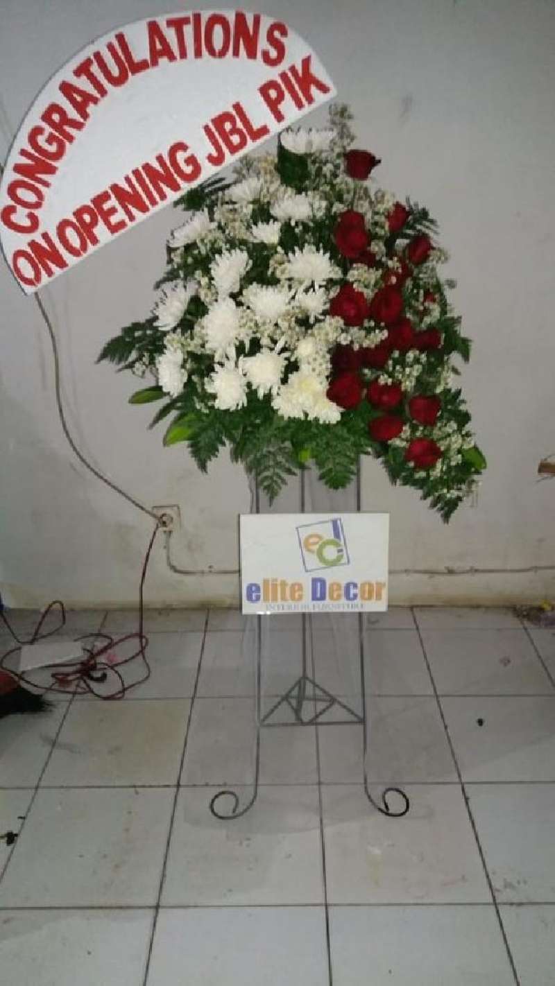 Promo Bunga Standing Ucapan Turut Berduka Cita Diskon 38% di Seller