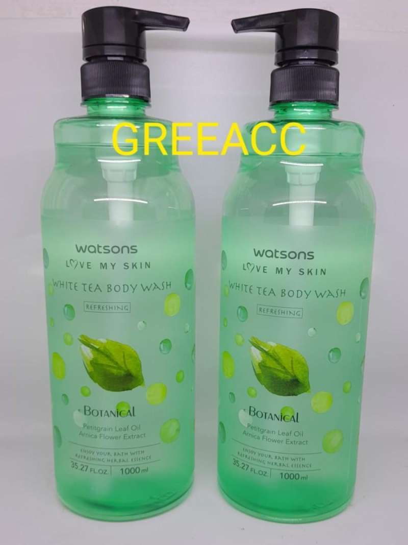 Jual Watsons Body Wash White Tea 1000ml di Seller GREEACC Jelambar