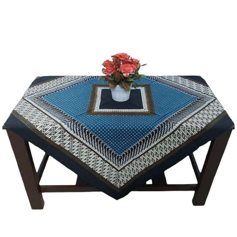 Promo Taplak Meja Batik Printing Persegi Empat Motif Seno - Marun ...