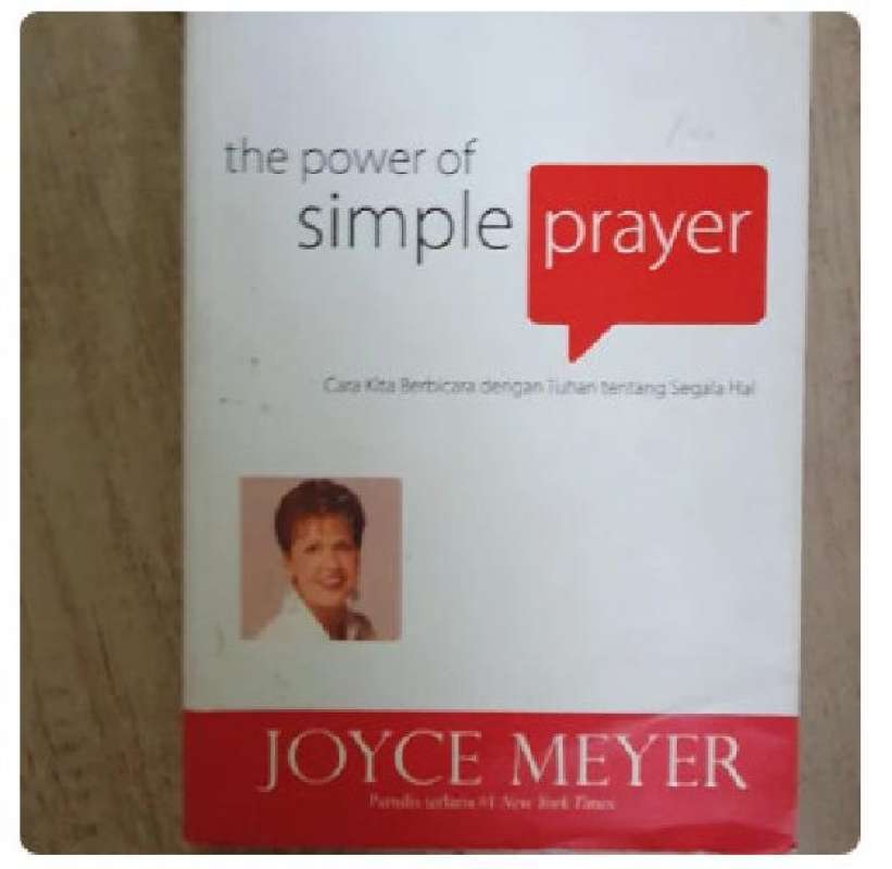 Jual BUKU JOYCE MEYER THE POWER SIMPLE PRAYER di Seller