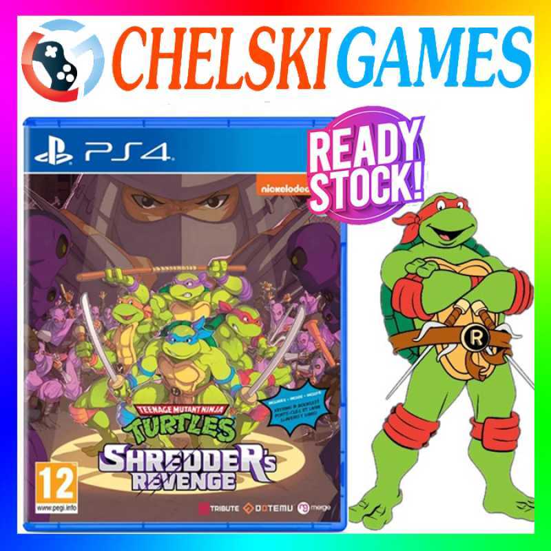 Jual PS4 Teenage Mutant Ninja Turtles Shredder's Revenge / TMNT