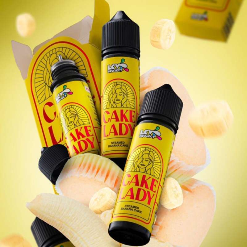 Jual Cake Lady Steamed Banana Cake 120ml / 2x60ml By Lcv Juice Liquid