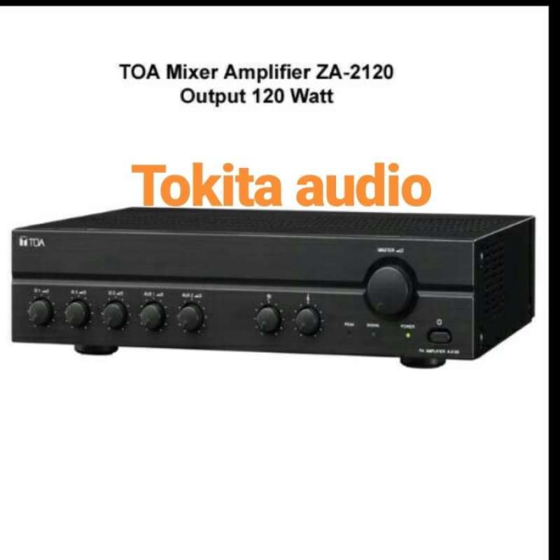 Jual Amplifier Toa Za-2120 / Za2120 / Za 2120 Ampli 120 Watt di Seller
