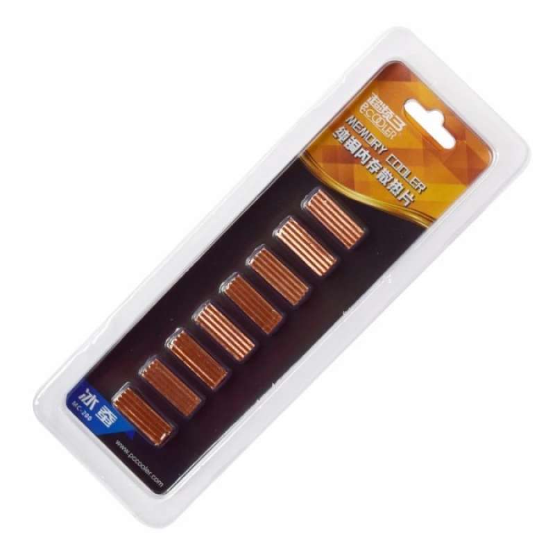YINETTECH Pack Of 2 Laptop Memory Copper Heatsink Replacement