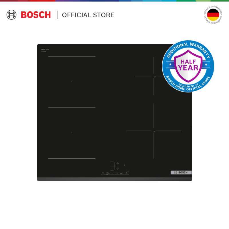 Jual Bosch Induction Hob / Kompor Induksi Hitam PWP63KBB6E Serie 4 60
