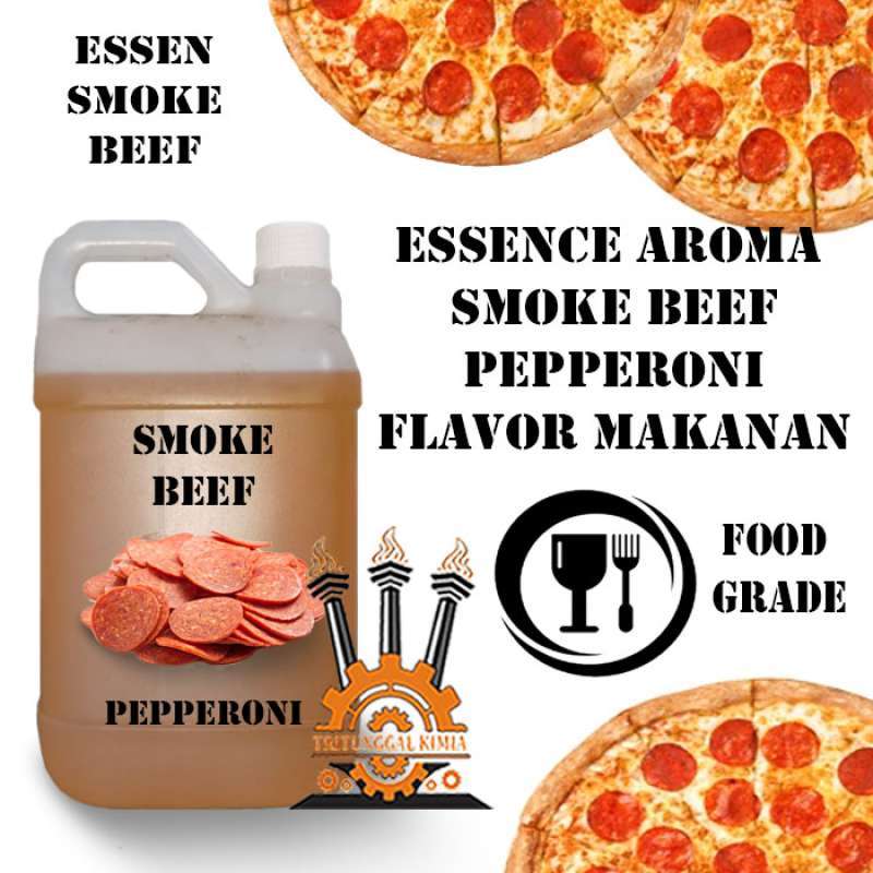 Jual Bahan Penambah Aroma Daging Asap Essence Smoke Beef 500gram Flavor