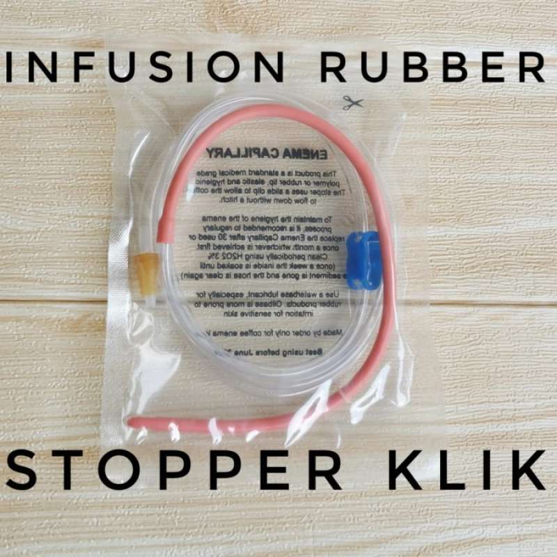 Promo Selang Enema Yellow Rubber Koneksi Infusion Enema Kopi Diskon 17