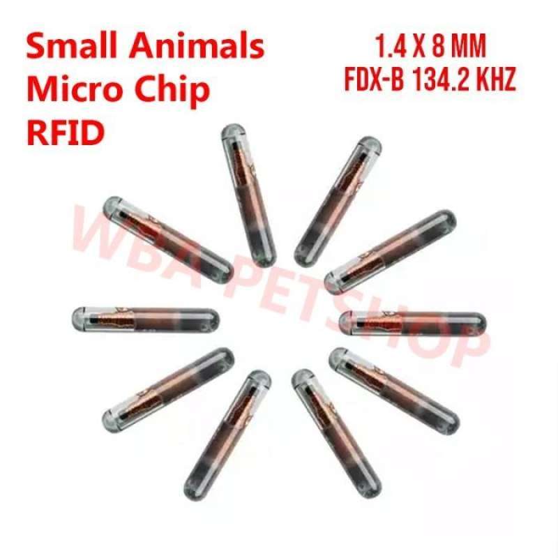 Jual Grosir Micro Chip / Microchip Ikan Arwana / Arowana 15 Digit Fdx