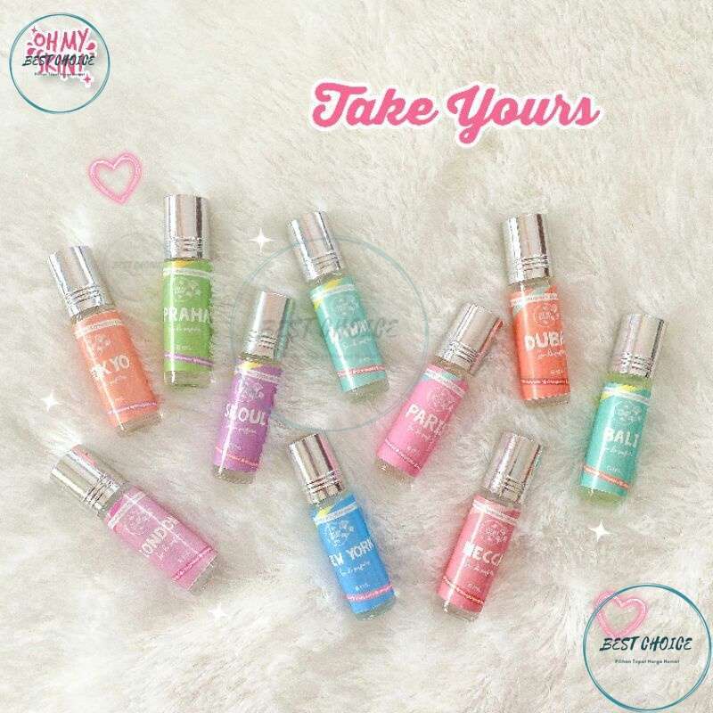 Jual (best Choice) Oh My Skin! Edp Eau De Parfum Roll On 6ml Di Seller
