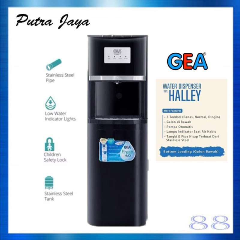 Jual Gea Halley Water Dispenser Galon Bawah Di Seller Putra Jaya 88 Malaka Sari, Kota Jakarta