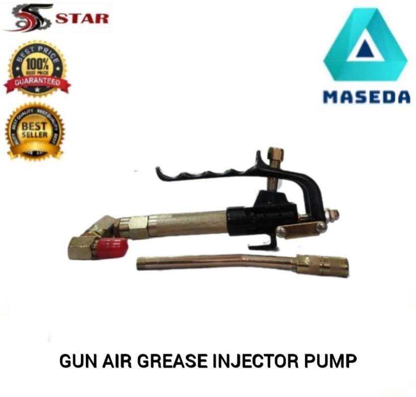 Jual GUN POMPA GEMUK ANGIN / AIR GREASE INJECTOR PUMP ORIGINAL di ...