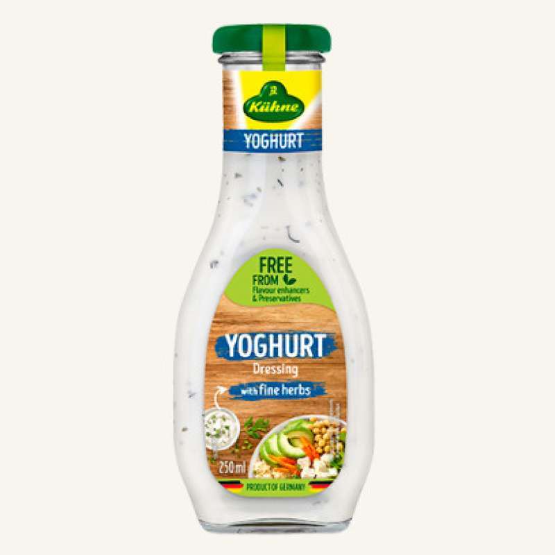 Jual Kuhne Salad Dressing Yoghurt with fine herbs 250 ml / Saus Salad
