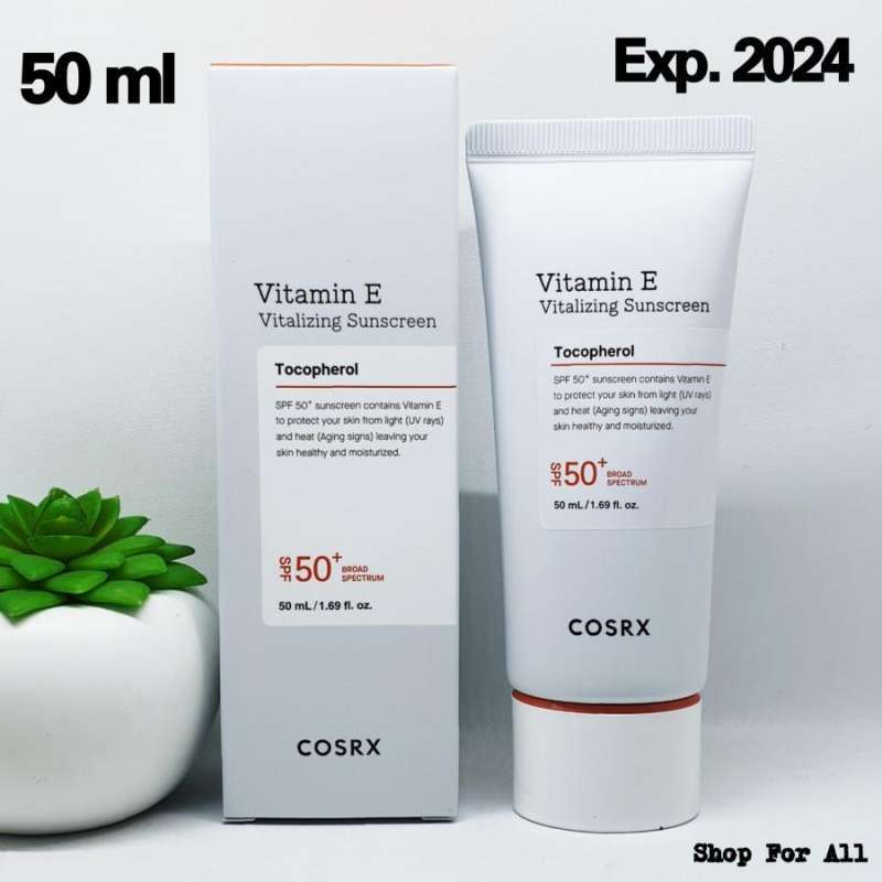Jual COSRX Vitamin E Vitalizing Sunscreen SPF 50 50ml di Seller Shop