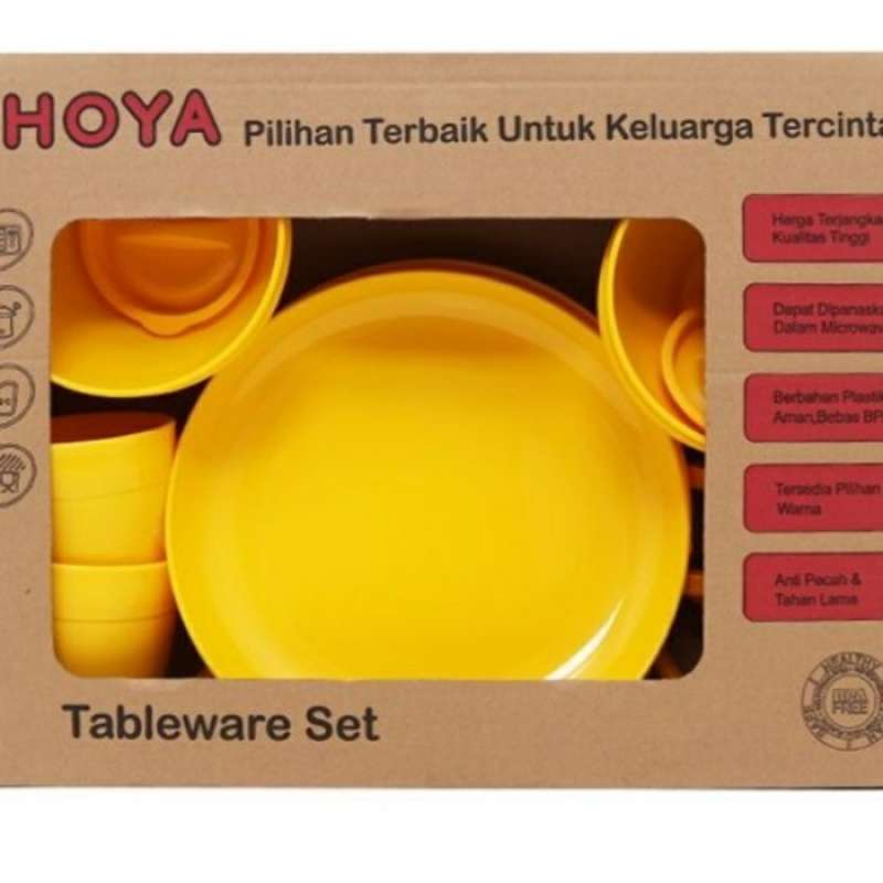 Jual HOYA TABLEWARE SET BULAT di Seller Todaystore Kalideres, Kota