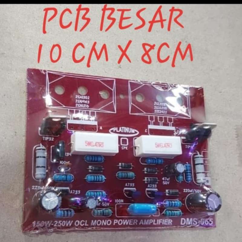 Jual Kit Pcb Modul Driver Power Ampli Amplifier Mono 150w 200w 150 200