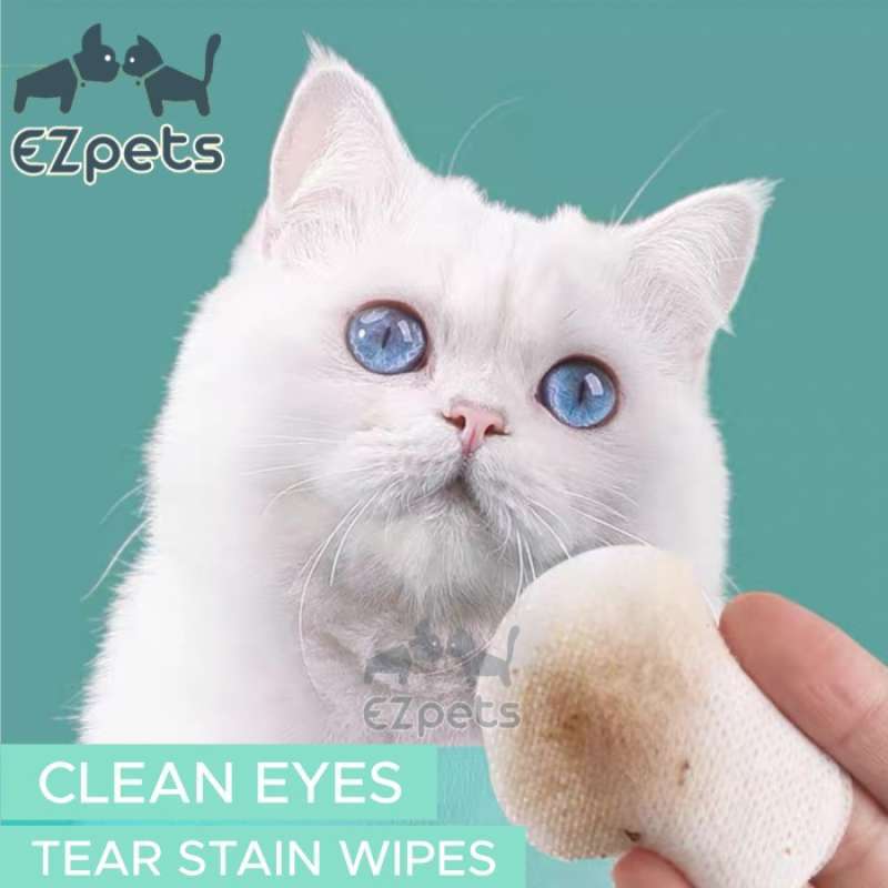 Jual Tissue Pembersih Mata Kucing Anjing Persian Cat Dog Tear Stain