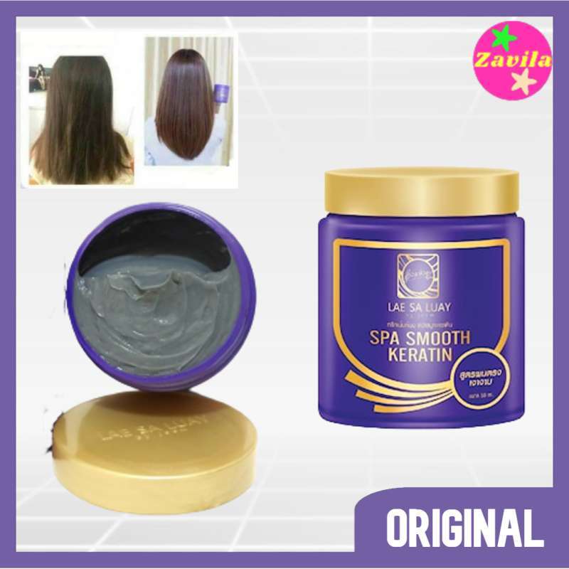 Jual Masker Rambut Lae Sa Luay Hair Spa Smooth Keratin Hair Mask
