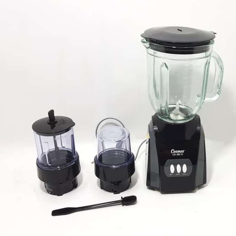 Promo Cosmos Blender Es Batu 3In1 Kaca Kapasitas 2 Liter CB282 G CB