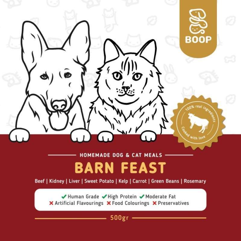 Jual Barn Feast Dog And Cat Food (250G) di Seller DENTA PET SHOP