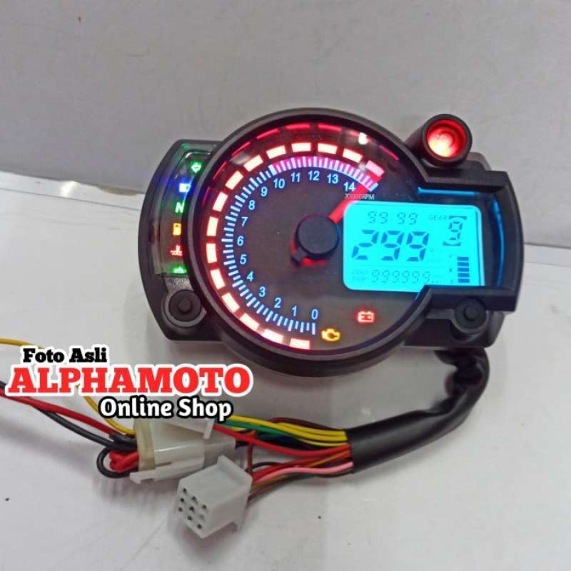 Promo spidometer rpm digital model koso rx2n spido takometer