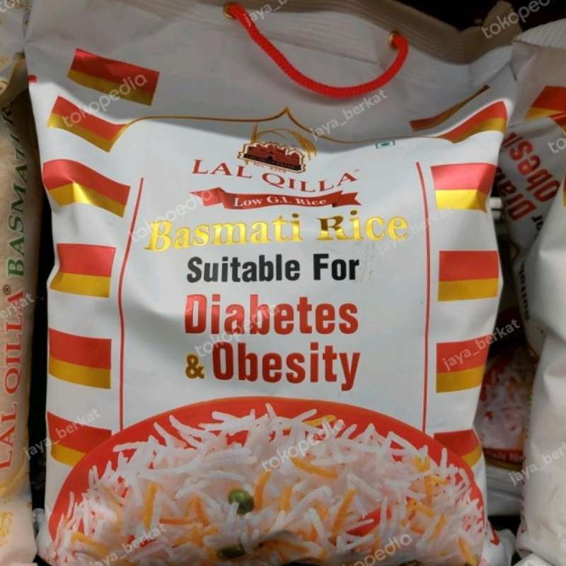 Jual Lal Qilla Basmati Rice Suitable For Diabetes & Obesity 5Kg di Seller jaya_berkat Parung