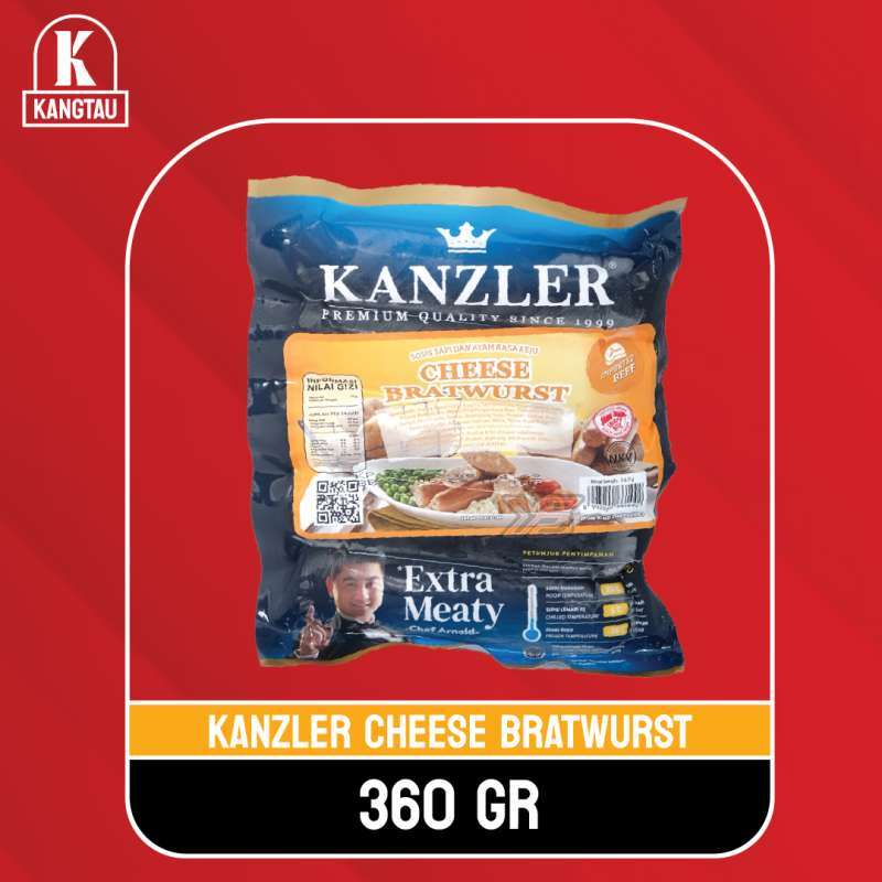 Jual Kanzler Cheese Bratwurst 360gr Di Seller Kangtau Store ...