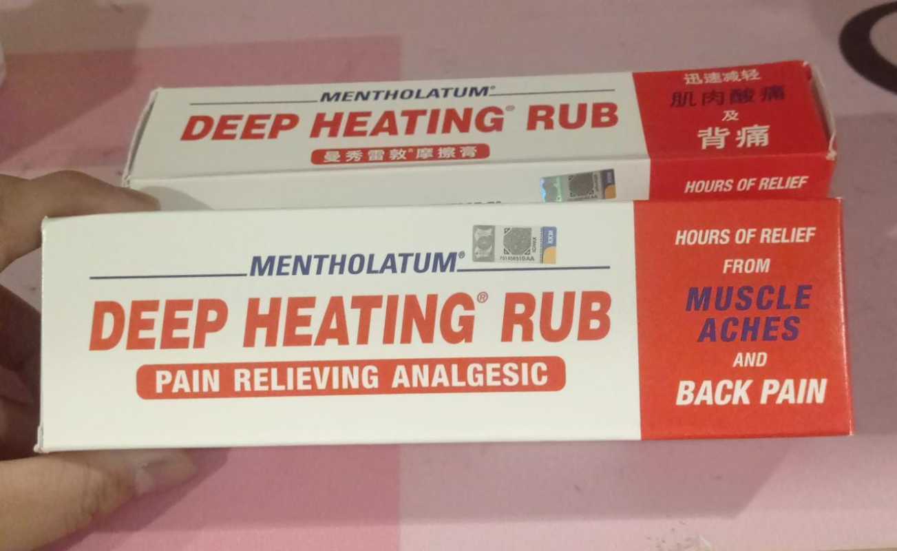 Jual Mentholatum DEEP HEATING RUB Pain Relieving Analgesic di Seller