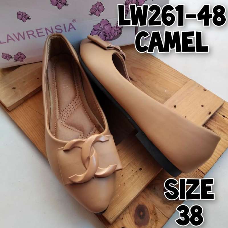 Jual Sepatu Flatshoes Wanita Original Lawrensia Brand Matahari Lw26148